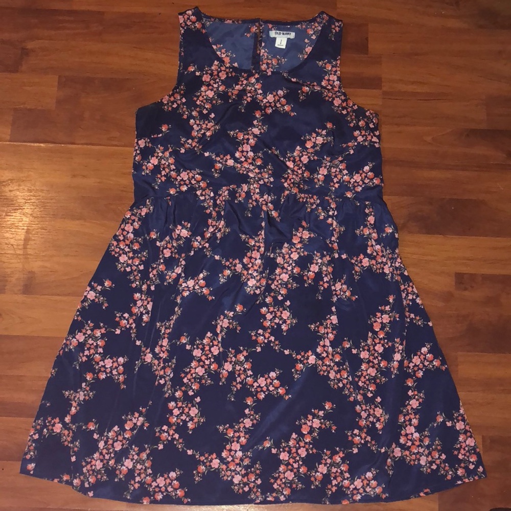 Old Navy summer dress & Passport Long dress shirt